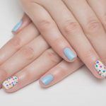 Polka dots in all colors.